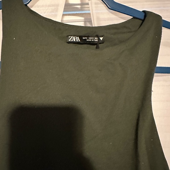 Zara Tops - Zara green bodysuit